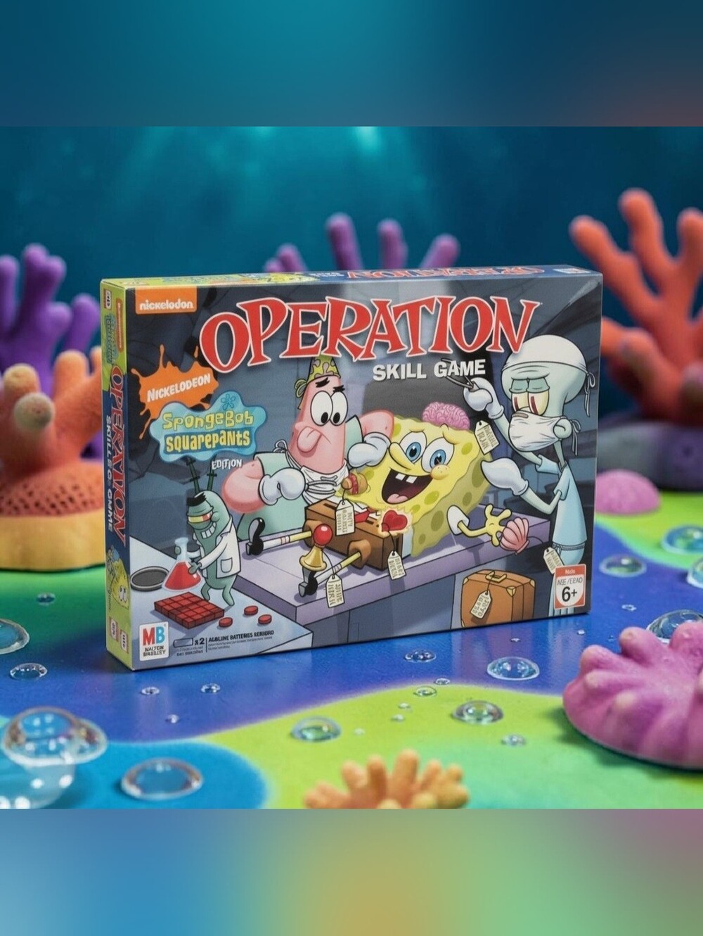 2007 Operation Skill Game: Spongebob Squarepants Edition Hasbro Incomplete Parts